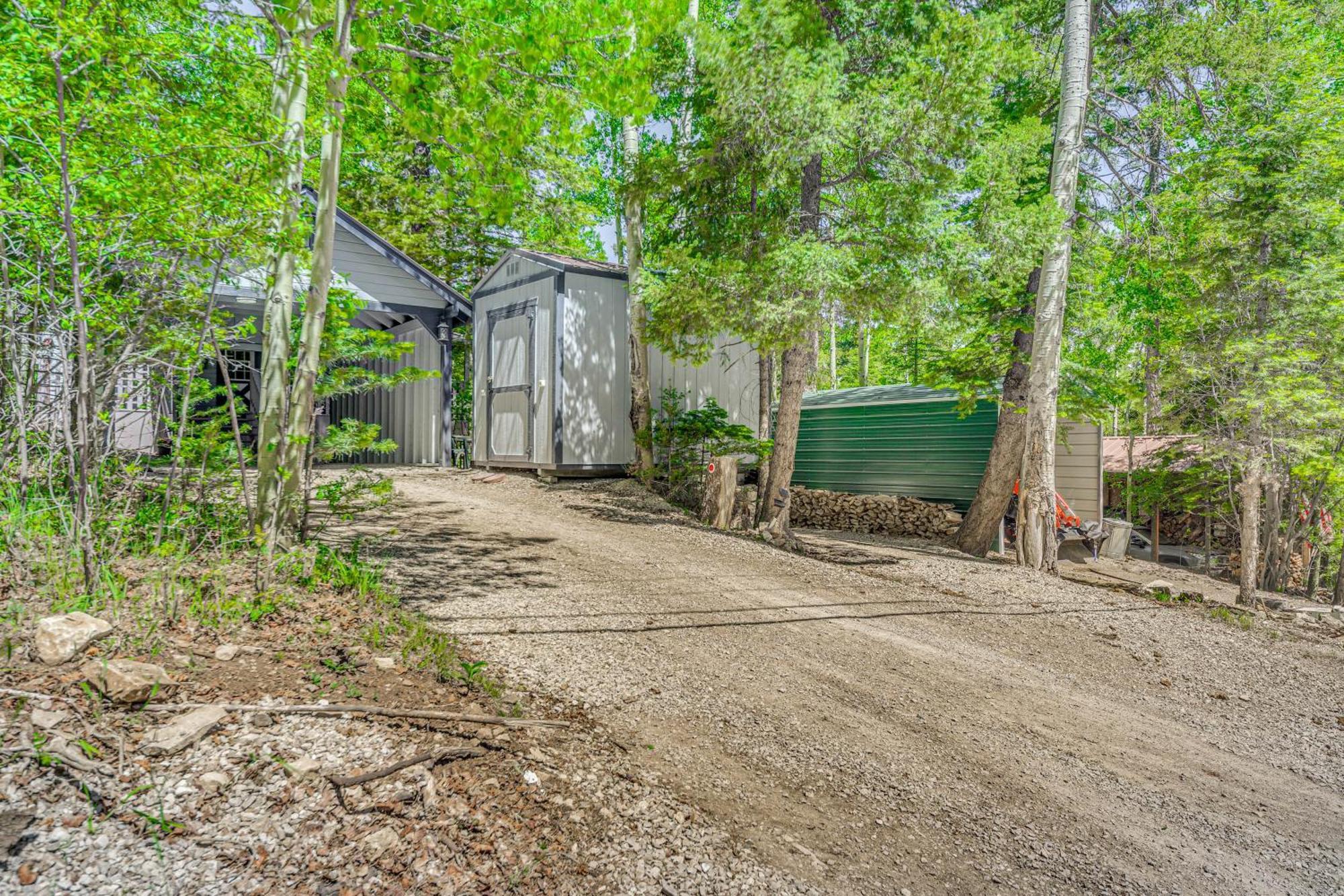 Quaint Cloudcroft Cabin With Stunning Forest Views! Eksteriør billede